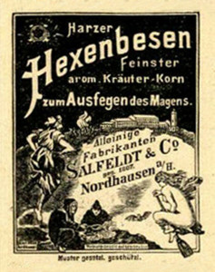 Annonce Harzer Hexenbesen | vom 24.02.1900 | Brennerei Salfeldt & Co.