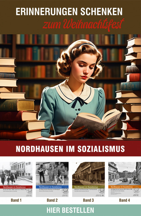 Nordhausen im Sozialismus Bildband 1 bis 4 by Verlag Veit